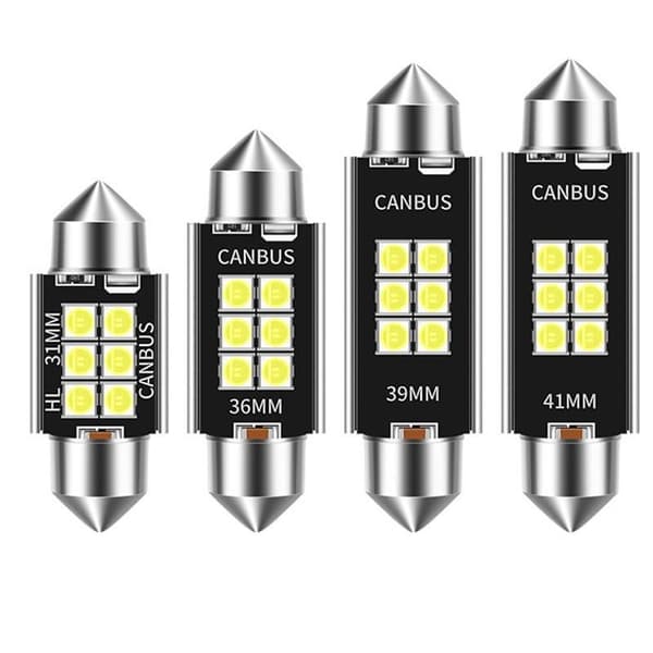 Bil LED Nummerskilt Leselys CSP 3030 Signallampe A4