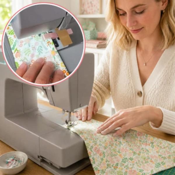 Flerkanals symaskine sømguide lige justering DIY syning