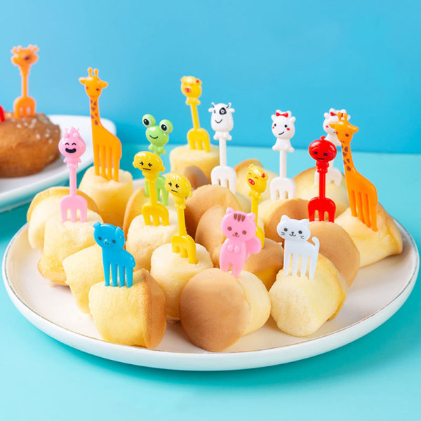 Bento kasvisastiat ja mini toddler hedelmähaarukat N4