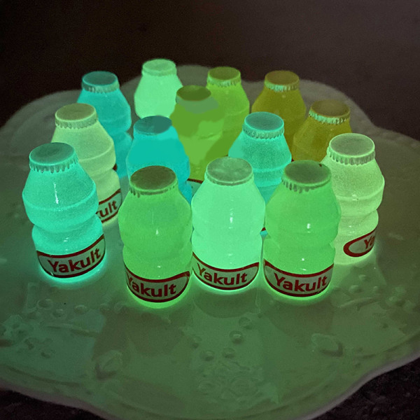 5 stk DIY Fluorescence Drink DIY Resin Tilbehør Utsmykning A1