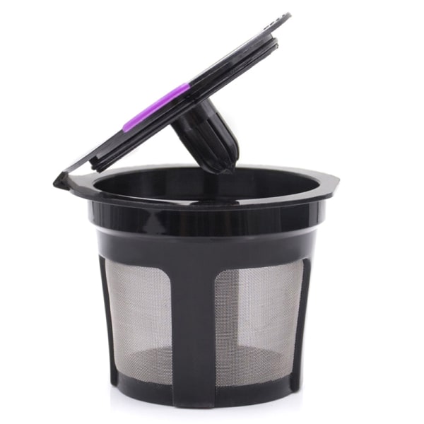 Gjenbrukbare kaffe K kopp filterkurver K Karaffel kaffekapsler D purple