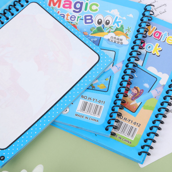Magisk bok Vann Montessori Leker Fargebok Magisk Vann Dr A5