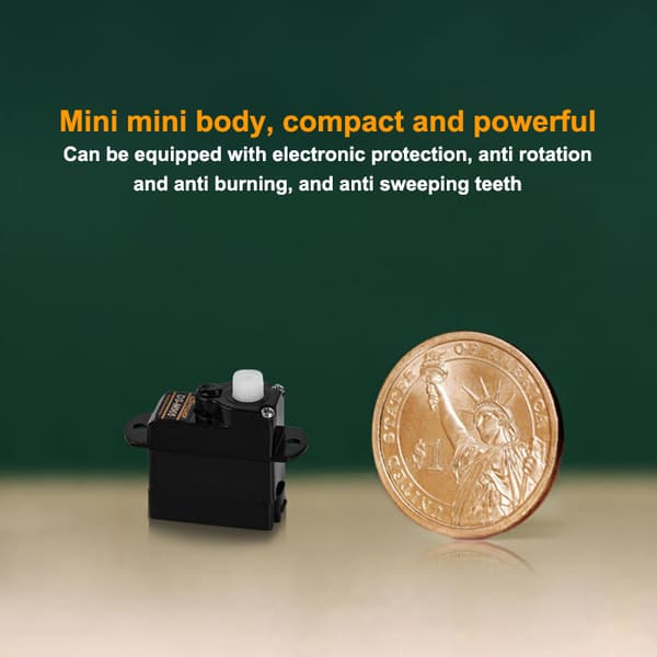 2g Micro Digital Servo Miniservon för F3P RC Minibilmodell Se