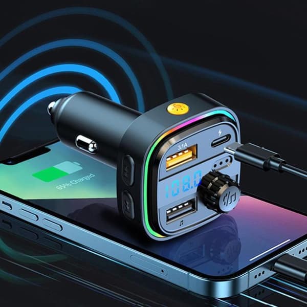 Bluetooth Håndfri FM-sender Bilradio C26 Bilradio Bil