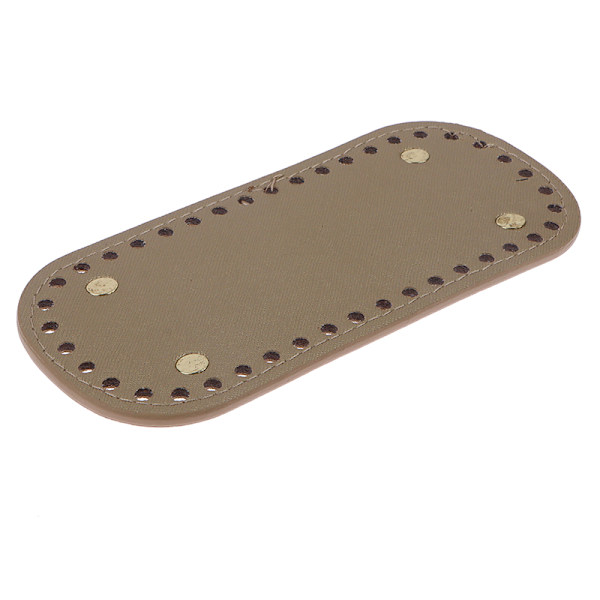 1Pc Oval Langbunn For Strikket Veske PU Skinnveske Håndlaget Bo Gold