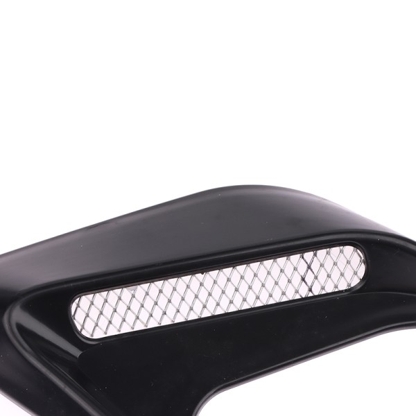 Carbon Fiber Car Shark Gills Emulering Vent Side Luftinntak hette E