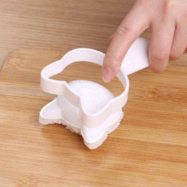 1 sæt e Smile Cat Sushi Risform Dekor ter Sandwich DIY Værktøj