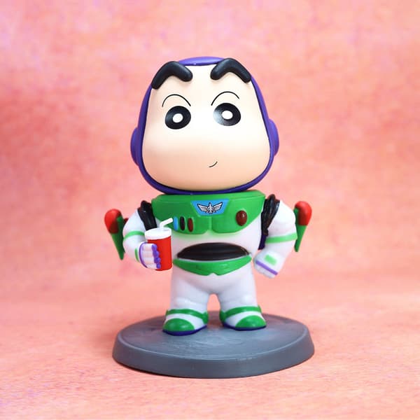 Crayon Inchan Huarui Baymax Cowboy Samlemodel Legetøjsdukke G B
