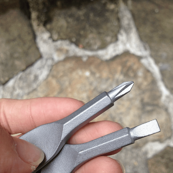 Bærbar Phillips nøkkelring nøkkelring Hike Outdoor Multi Black