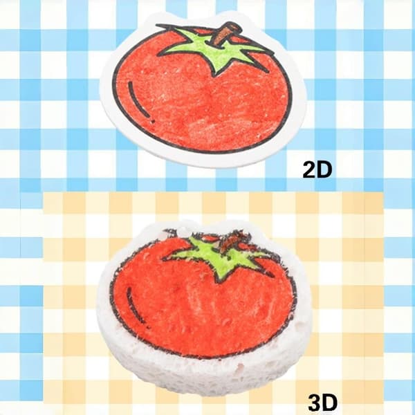 4 kpl 3D Magic Puffy Foam -tekstuurimaalauspaperi DIY-piirustukseen A4