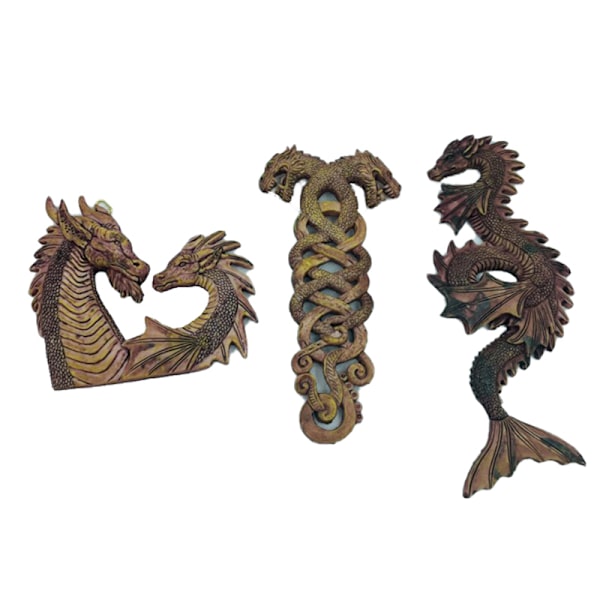 Harpiks Drage Statuer Drage Figurer Kunst Hage Dekor Sculp A