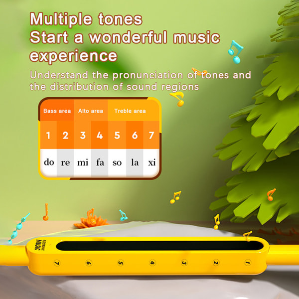 1 PC elektronisk musikinstrument til børn Tomatone Synthe A