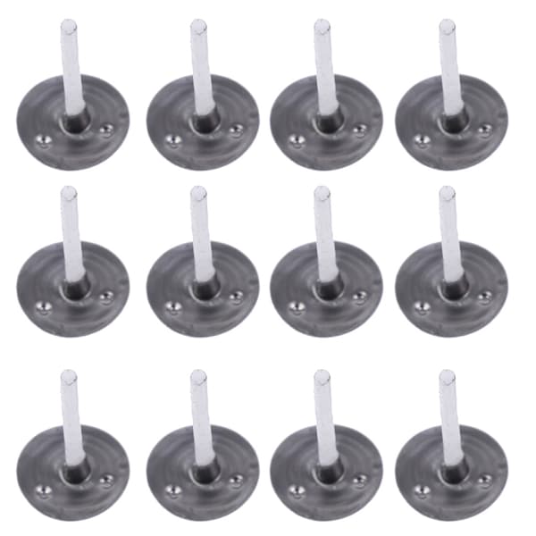 100 stk stearinlys Mold Wick Tabs Miljøvennlig Candle Sustainer Mak