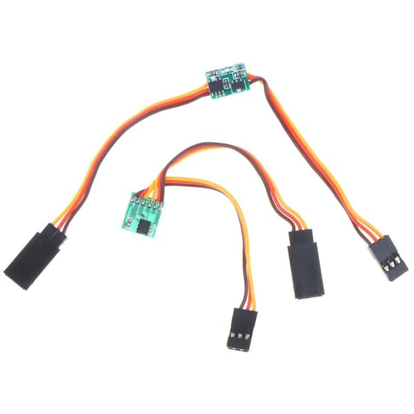 Mini Servo Inverter Reverser Servo Signal Reverser Bryterkabel A2