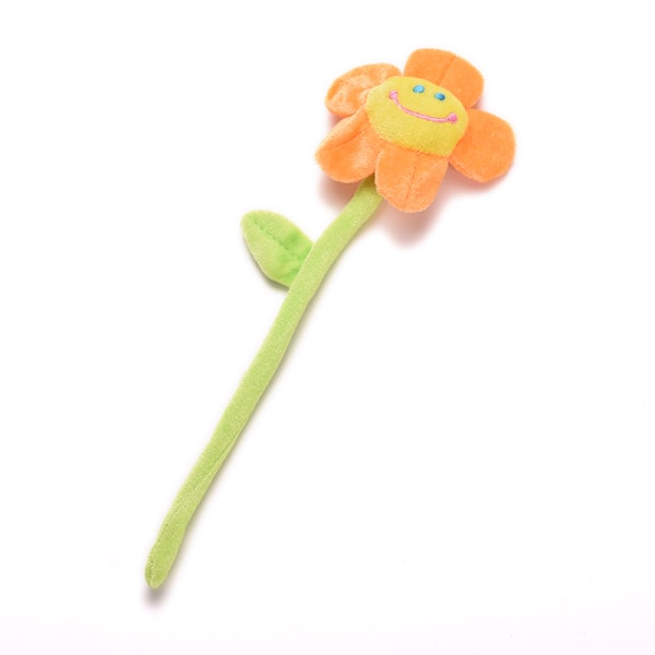 1 X Creative Cartoon Solsikke Gardin Clip Solblomst Buket Orange