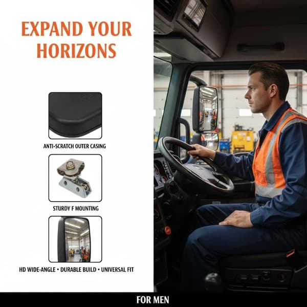 2ST UNIVERSAL SIDOSPEGEL SGM SM-9070. ISUZU ELF NKR TREHJULING 2
