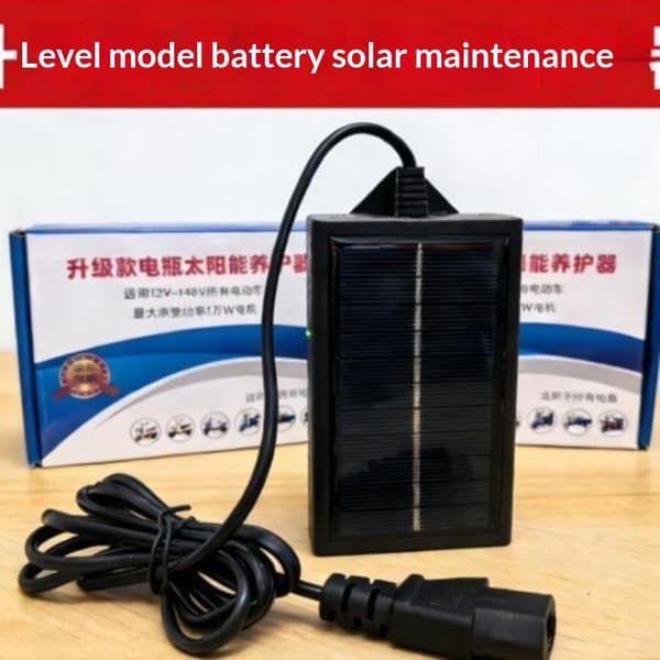 Solcellsbatteriladdare med 12V till 148V kompatibilitet Effektiv