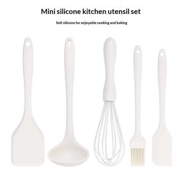 Non-stick silikonbakset Värmebeständig hängande gräddskrapa A2