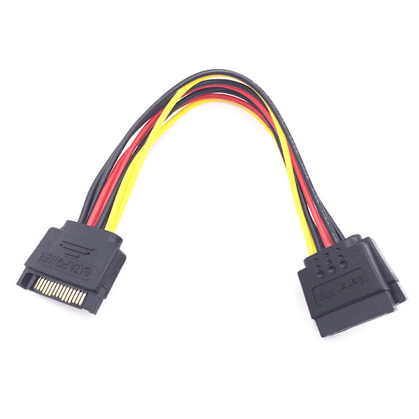 SATA II Hard Disk Power 15Pin SATA Han Til 2 Hun 15Pin Power