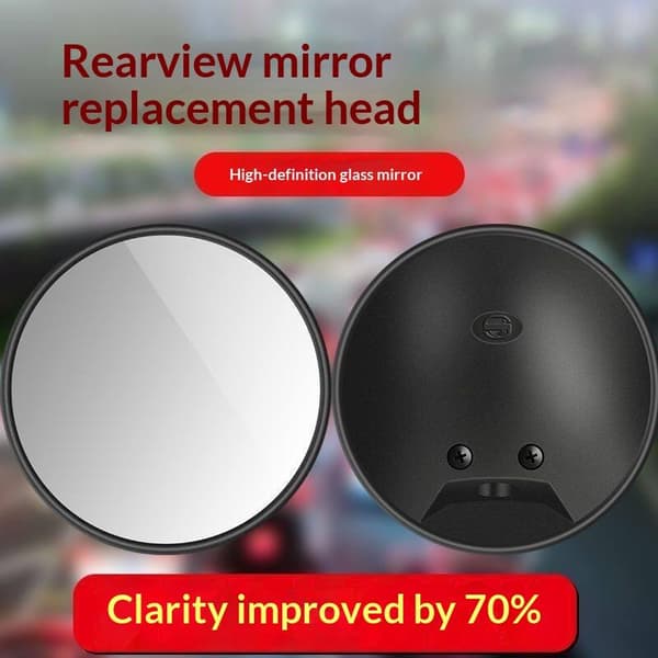 Motorcykelspeglar Universal Styre Motorcykel Backspegel 2pcs plane mirror