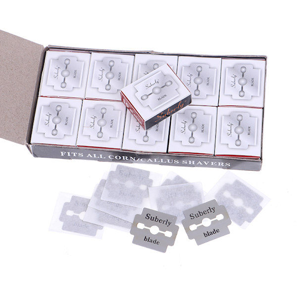 10/100 st Callus Remover Ersättningsblad Plane Blades 100pcs