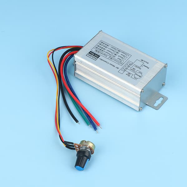 Trinnløs DC Motor PWM Hastighetskontroller DC9-60V 20A Motorpuls