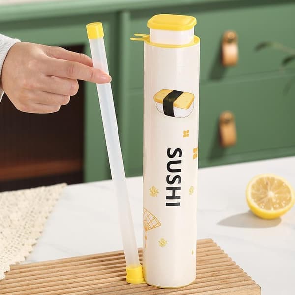 DIY Cylinder Sushi Making hine Quick Sushi Bazooka Rolled Rice A2