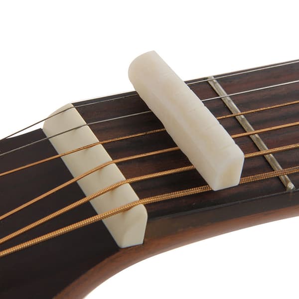 String Guitar Bone Guitar Bridge Pins Sadelmøtrik Ivory Akustisk