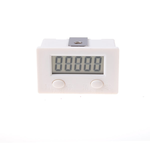 LCD Digital 0-99999 Tæller 5-cifret Plus OP-måler+kontaktsensor