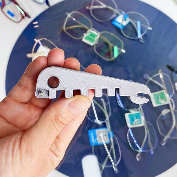 3D Print Multifunktionel Brille-tang Brille-stel Bøjning 2