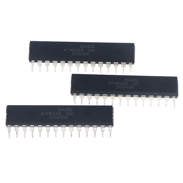 1/3 st ATMEGA8-16PU 8-bitars mikrokontroller IC 16MHz för utveckling 3pcs