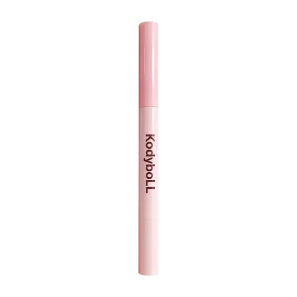 Tvåfärgad Matt Highlighter Ögonskuggspenna för Under Ögonen Nude Beige A2