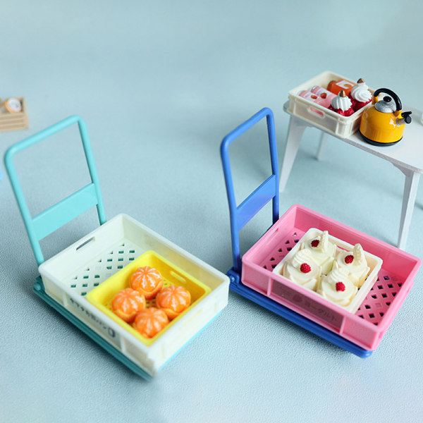 1Set 1/12 Dollhouse minikakku Iltapäivätee Jälkiruoka Cupca A4