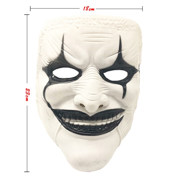 Anonym Cosplay Maske for Halloween Maske Filmfest Tilbehør Hal 1pcs