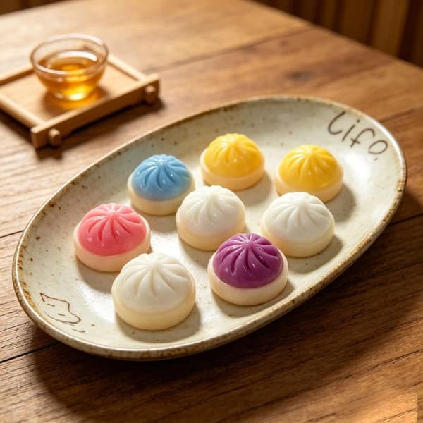 5/10 STK Mini Dumpling Leker Sakte Stigende Myk 5PCS