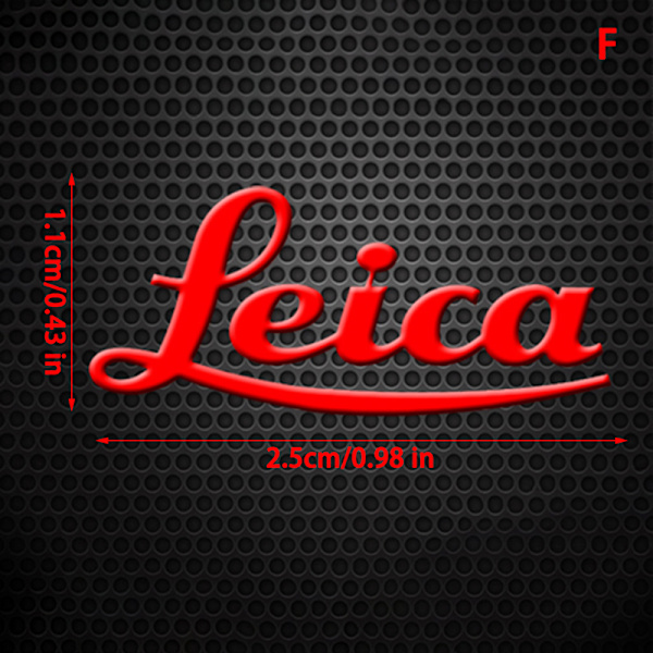 Leica Metal Stickers Logo Mobiltelefon Stickers Kamera Stickers F