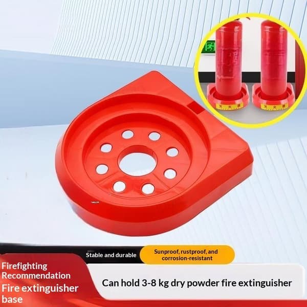 Brandsläckarställ Brandsläckarbas Plastgolvstativ 1Pc