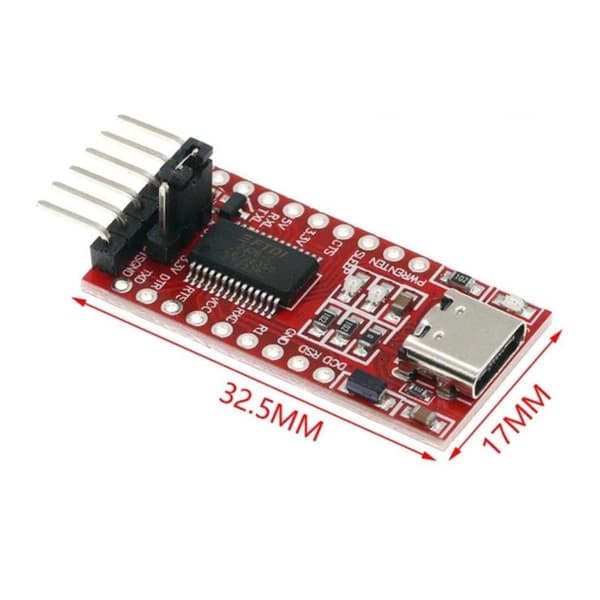 1 stk FT232RL FT232 FTDI USB 3.3V 5.5V til TTL seriel adaptermodul FT232RL Type C