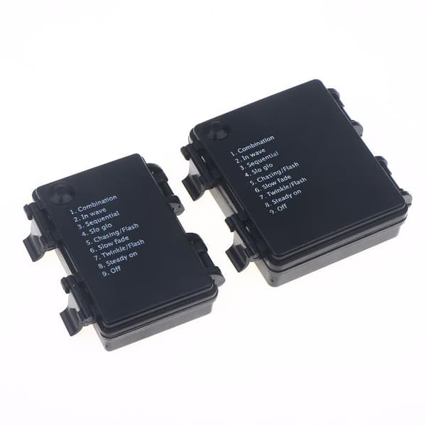 AA No.5 Vandtæt Batteripatron Med Tidsfunktion 4X 8 functions