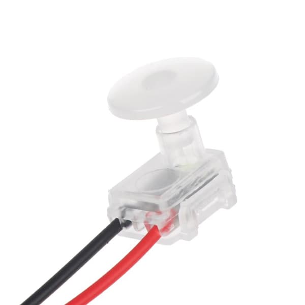 Sopphode LED Dørhåndtak Lys Interiør Omgivelseslampe 12V 2 12V Warm White