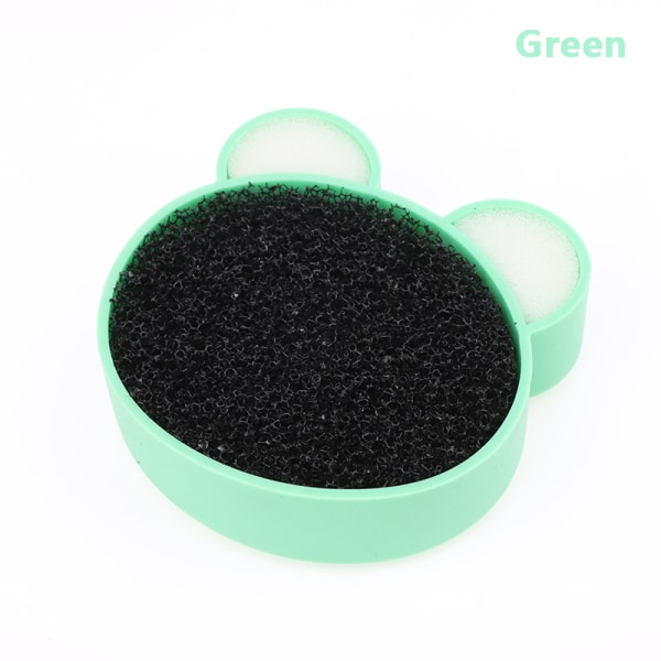 Meikkiharjan puhdistusaine, kosmeettinen silikonipesurilevy C Green