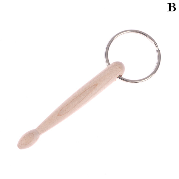 Mini Drum Sticks Avaimenperä Puiset Rumputikut Avaimenperä Avaimenperä Avaimenperä B