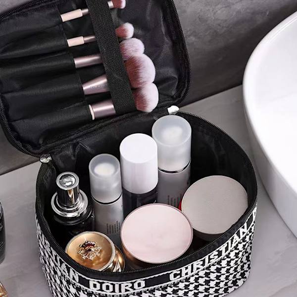 Stor kapacitet kosmetisk väska Girl Makeup Bag Multifunktion Trave 03
