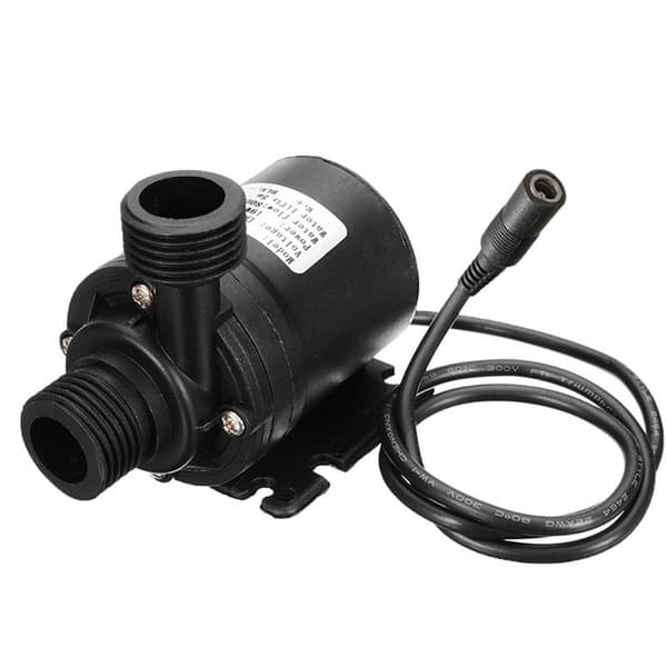 1 st 800L/H 12V 24V DC 5 meter dränkbar varmvatten cirkulationspump A1