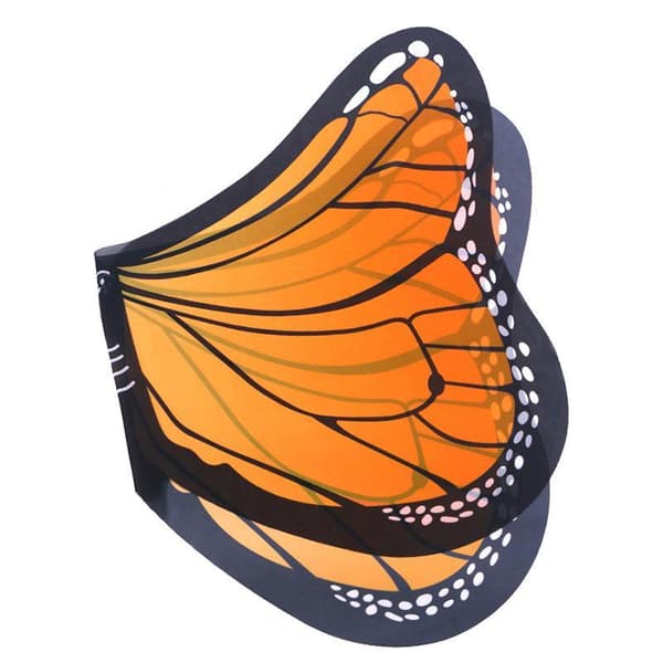 Halloween Barn Sommerfuglkostyme Maske Kappe Barn Sommerfugl A5