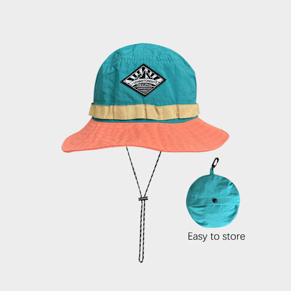 Snabbtorkande Packable Hats Fishmen Hattar Dam Sommar Portable Su C