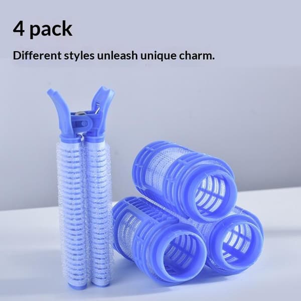 4 st lugg locktänger lata hårrullar DIY hårstyling tillbehör