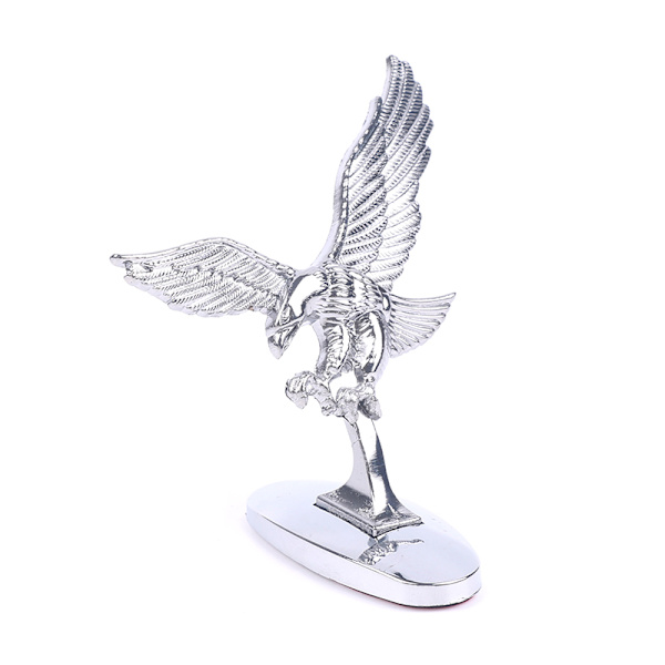 Bilfrontdeksel Krom panserdekorasjonsmerke 3D-emblem Angel Ea