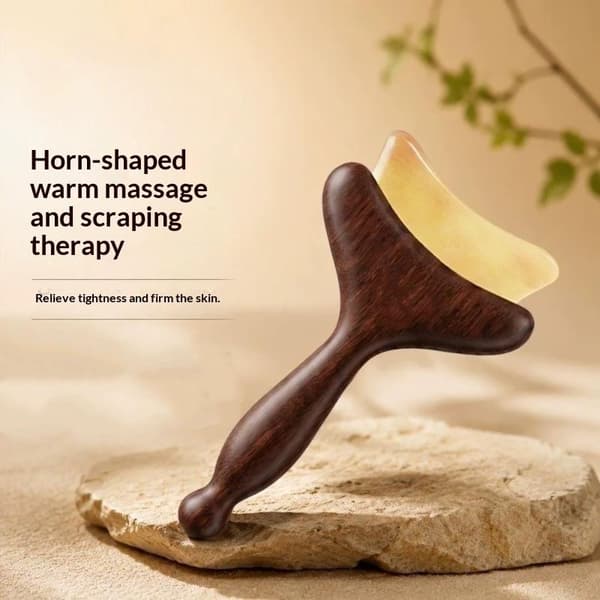 Træ ansigt næse massager meridian kam øje A1