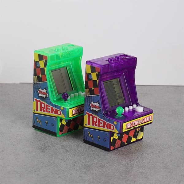 1 stk dukkehus retro simulering mini arkade bordspillmaskin O A1